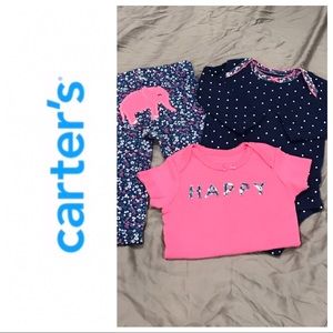 🔴SOLD🔴 Carter’s Floral Elephant Set